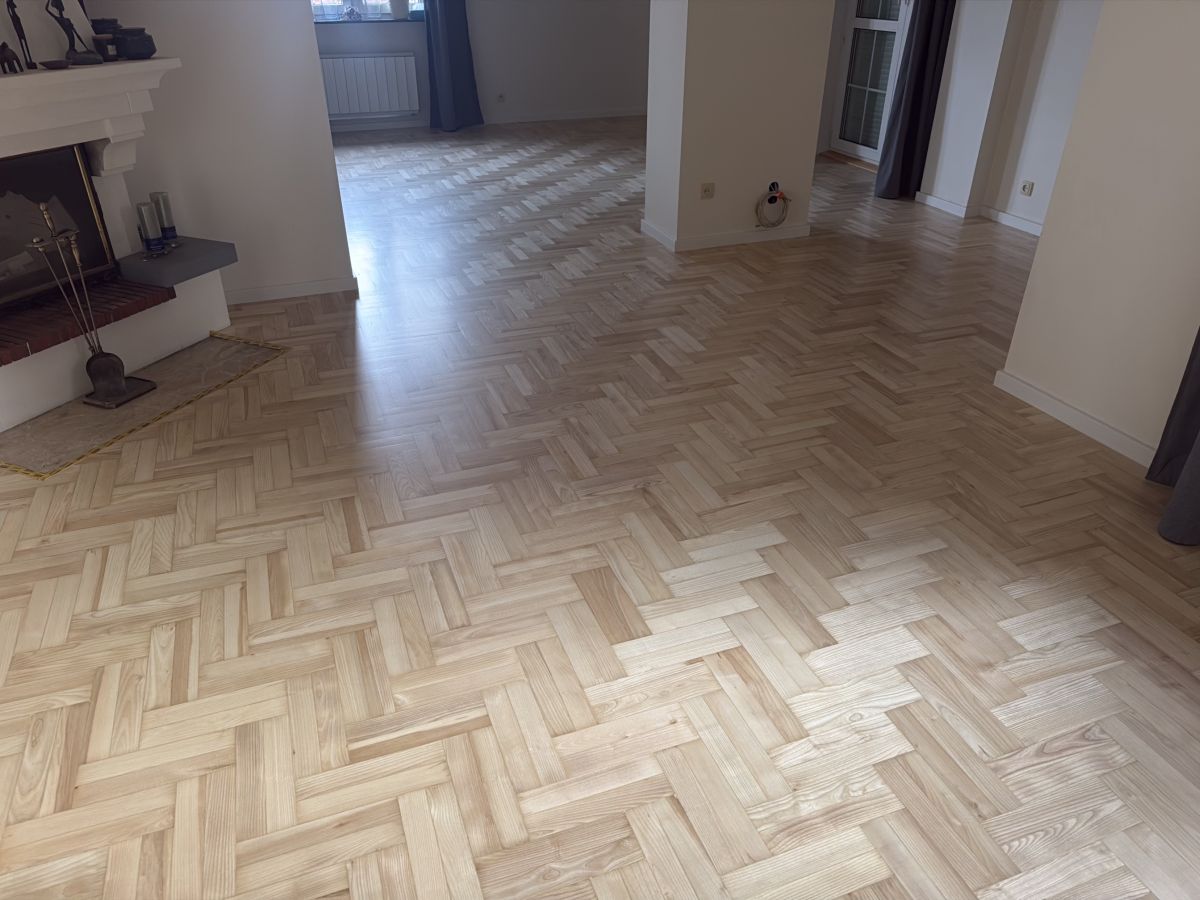 Biale Listwy Mdf Parkiet Jesionowy 03