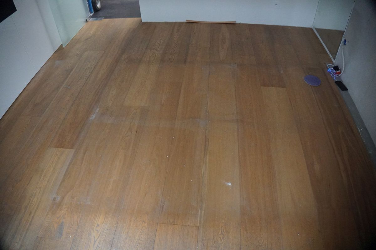 Deska dębowa - szlifowanie i olejowanie