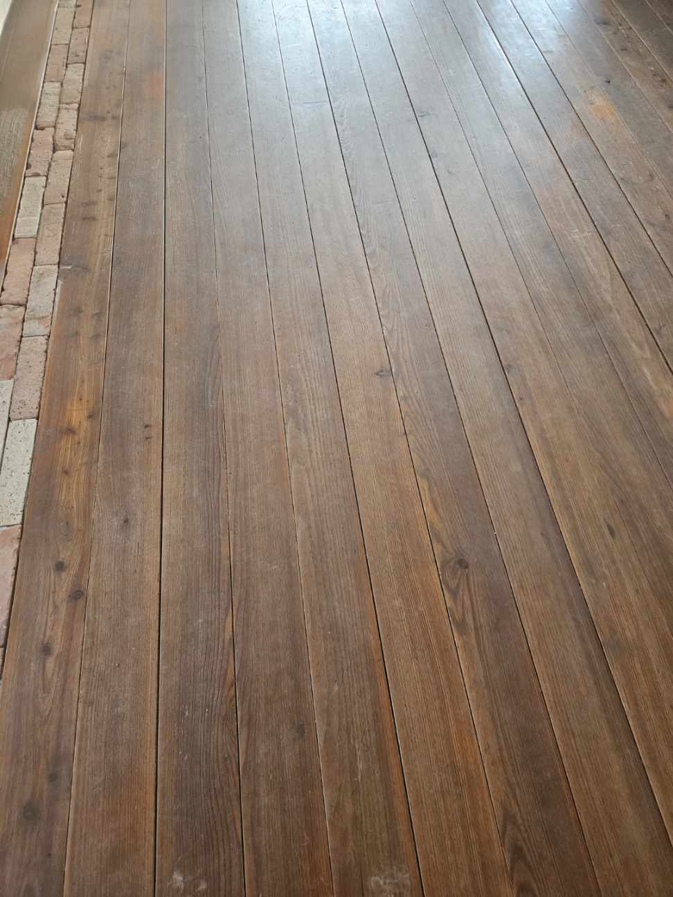 Deski Modrzew Lite Cyklinowanie Lakierowanie 04